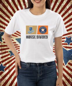 Kansas City Royals vs Houston Astros House Divided Shirt