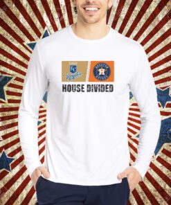 Kansas City Royals vs Houston Astros House Divided Shirt