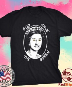 Ken Carson Wearing God Save The Queen Swastika Eyes T-Shirt