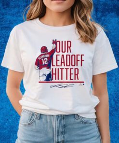 Kyle Schwarber Our Leadoff Hitter Shirts