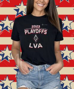 Las Vegas Aces Stadium Essentials 2023 Wnba Playoffs Dust T-Shirt