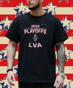 Las Vegas Aces Stadium Essentials 2023 Wnba Playoffs Dust T-Shirt