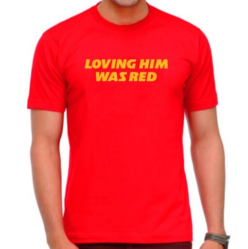 Loving Him Was Red Kansas City Shirt