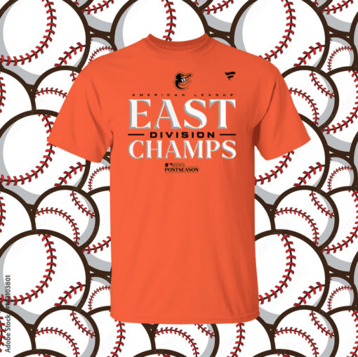 Baltimore Orioles 2023 Al East Champions T-Shirt