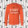 MLB Baltimore Orioles Al East Champions 2023 Orange Long sleeve Shirt