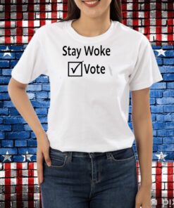 Marcia Fudge Stay Woke Vote-Unisex T-Shirt