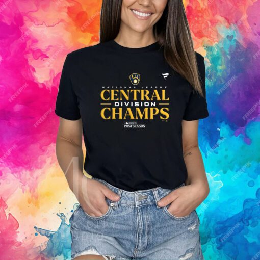 Milwaukee Brewers 2023 Nl Central Division Champions Locker Room Shirt