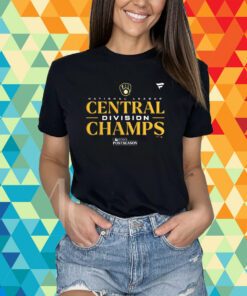 Milwaukee Brewers 2023 Nl Central Division Champions Locker Room T-Shirt