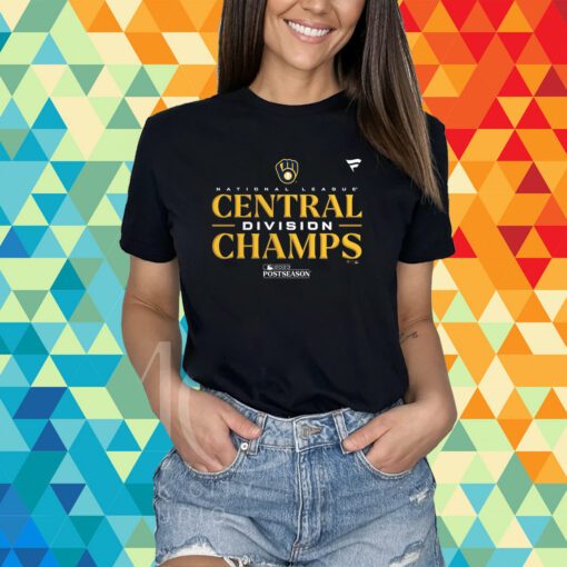 Milwaukee Brewers 2023 Nl Central Division Champions Locker Room T-Shirt