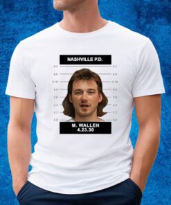 Morgan Wallen Mugshot Shirt