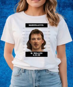 Morgan Wallen Mugshot Shirts