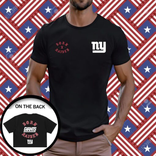 Official New York Giants Born X Raised Shirt