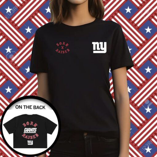 Official New York Giants Born X Raised Shirt