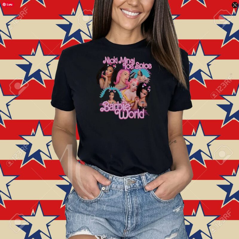 Nicki Minaj x Ice Spice Barbie World Vintage T-Shirt