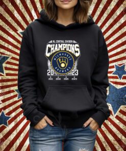 Nl Central Divison Champions Milwaukee Brewers 2011 2018 2021 2023 T-Shirt