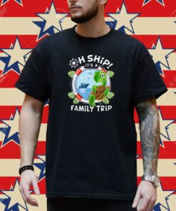Oh Ship It's a Family Trip - Tropical Turtle Family Cruise T-Shirt
