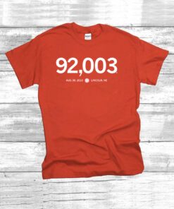 On August 30th, 2023 92,003 Volleyball T-Shirt