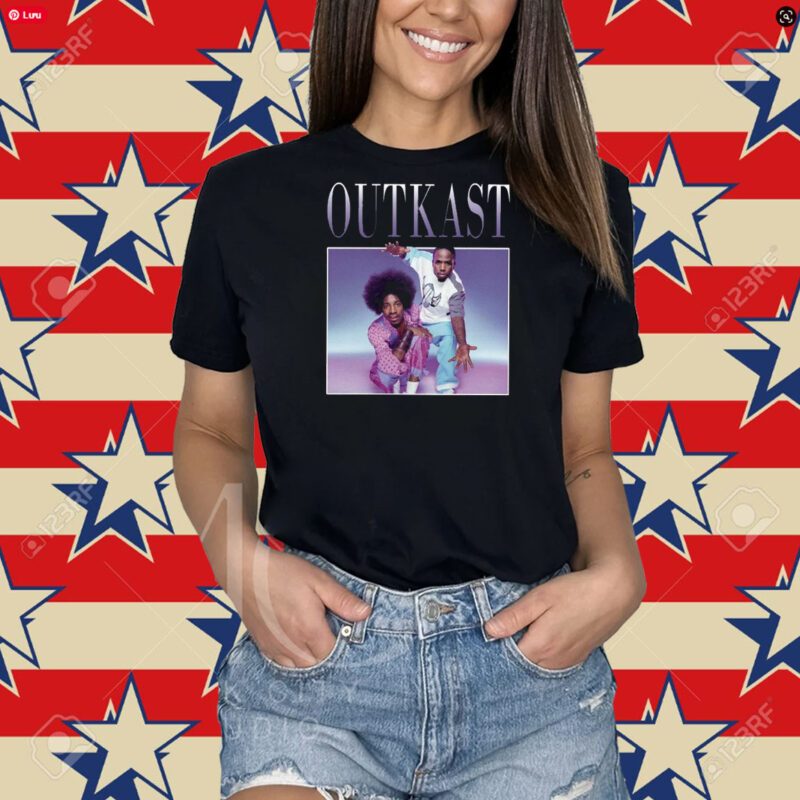 Outkast T-Shirt Vintage Style Shirt 90S Inspired DESIGN THROWBACK