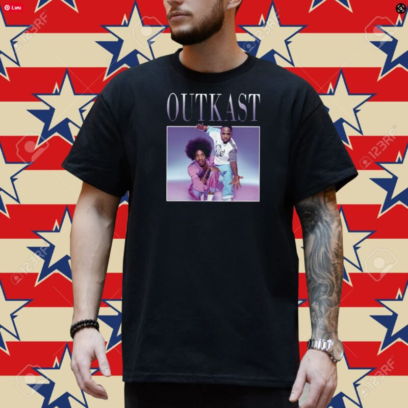 Outkast T-Shirt Vintage Style Shirt 90S Inspired DESIGN THROWBACK