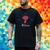 Philadelphia Phillies 2023 Postseason Around The Horn T-Shirt