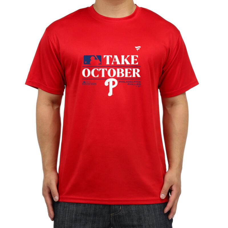 MLB Philadelphia Phillies Take October 2023 Postseason T-Shirt