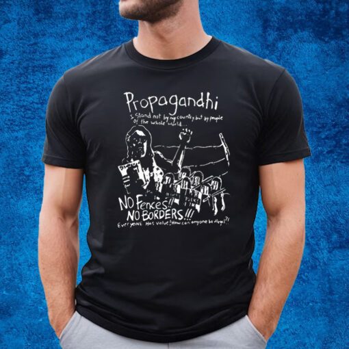 Propagandhi No Borders No Fences Shirt