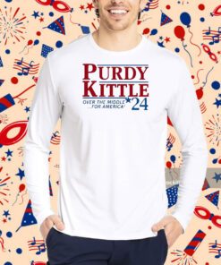 Raygun Purdy Kittle Over The Middle 24 For America Shirt