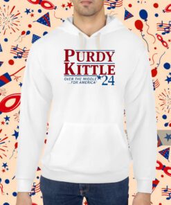 Raygun Purdy Kittle Over The Middle 24 For America Shirt