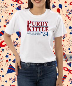 Raygun Purdy Kittle Over The Middle 24 For America Shirt