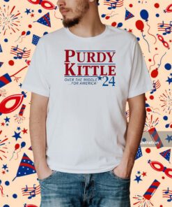 Raygun Purdy Kittle Over The Middle 24 For America Shirt