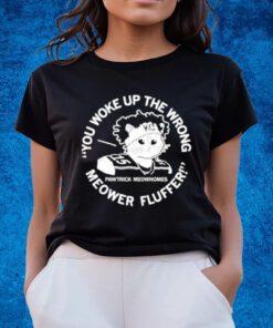 Raygun You Woke Up The Wrong Pawtrick Meowhomes Meower Fluffer Shirts