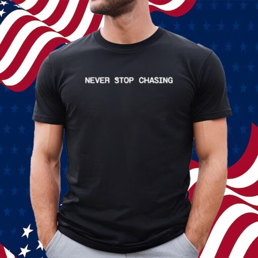 Reed Timmer Never Stop Chasing Nsc Backed Shirt