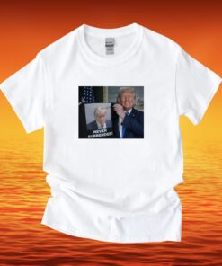 Shows Donald Trump Off Trump Mugshot Never Surrender Lady’s Fleece Cropped Hoodie Shirts