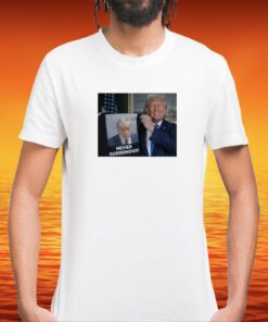 Shows Donald Trump Off Trump Mugshot Never Surrender Lady’s Fleece Cropped Hoodie Shirts