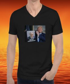 Shows Donald Trump Off Trump Mugshot Never Surrender Lady’s Fleece Cropped Hoodie Shirts