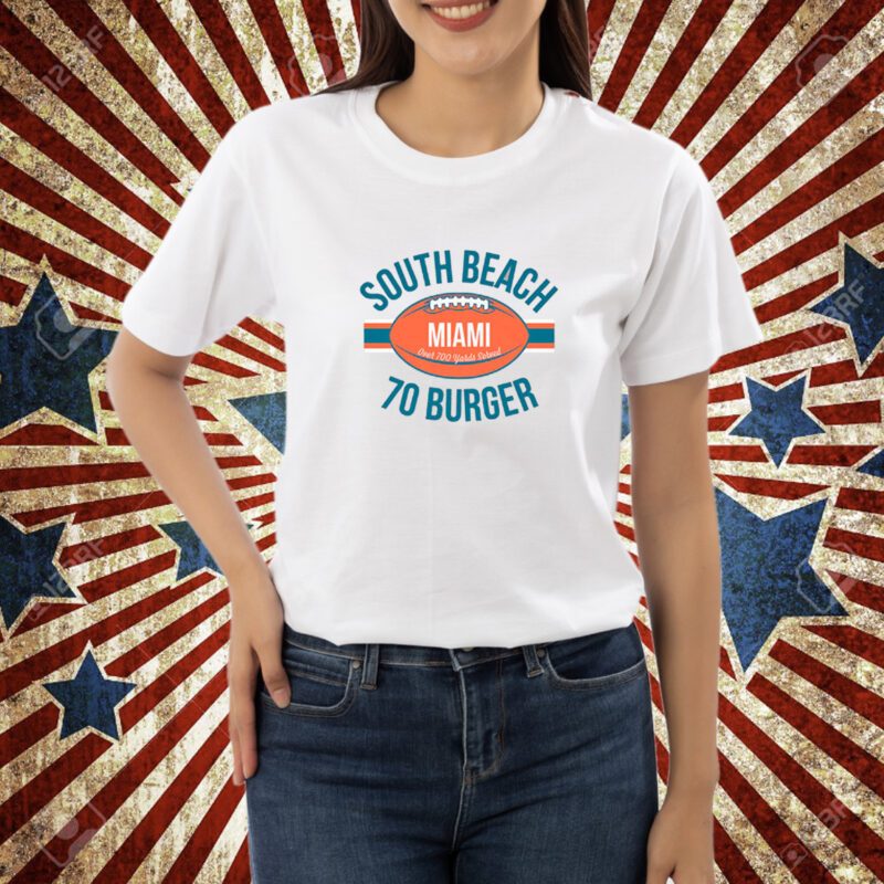 South Beach 70 Burger shirt