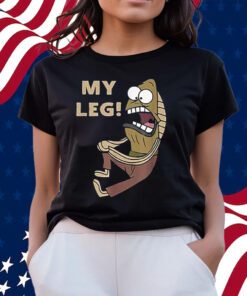Spongebob Squarepants Fred The Fish My Leg T-Shirts