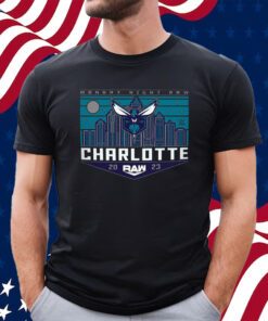 Sportiqe Monday Night Raw X Charlotte Hornets T-Shirt