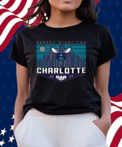 Sportiqe Monday Night Raw X Charlotte Hornets T-Shirts