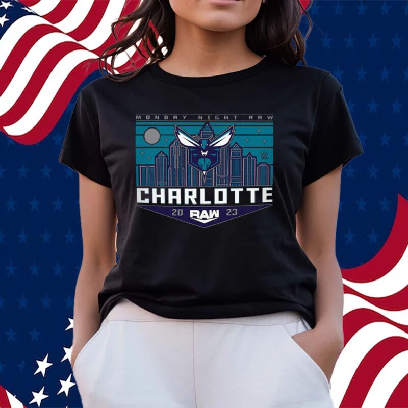 Sportiqe Monday Night Raw X Charlotte Hornets T-Shirts