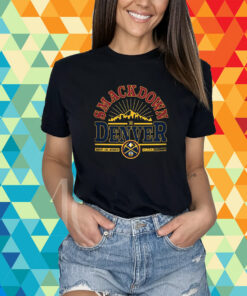 Sportiqe Smackdown X Denver Nuggets Tri-Blend T-Shirt