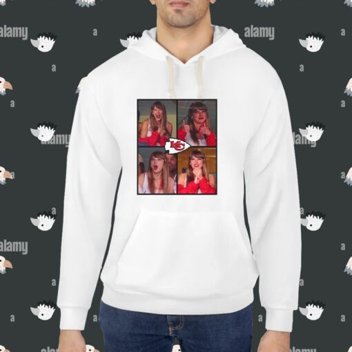 Taylor Swift Supports Travis Kelce at Chiefs Football Game Shirt