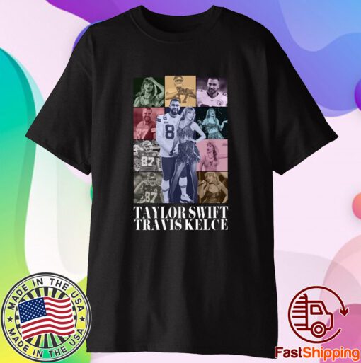 Taylor Swift Travis Kelce The Eras Tour Shirt