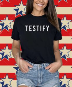 Testify Black Shirt