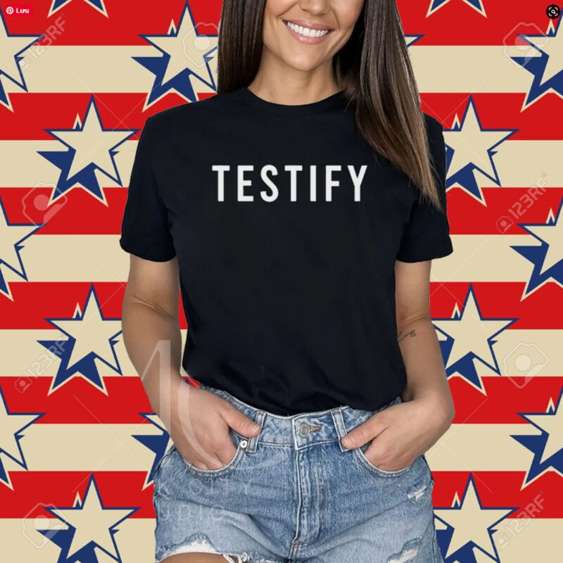 Testify Black Shirt