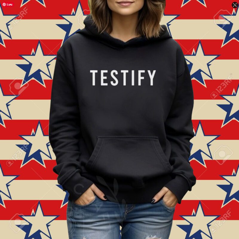 Testify Black Shirt