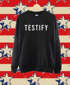 Testify Black Shirt