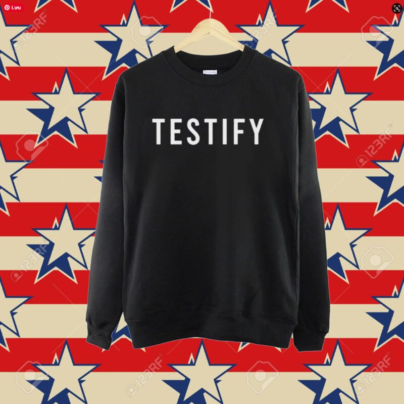 Testify Black Shirt