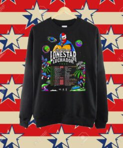 That mexican ot Lonestar Luchador Tour 2023 Poster Shirt