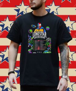 That mexican ot Lonestar Luchador Tour 2023 Poster Shirt